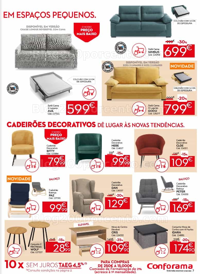 Antevisão Folheto CONFORAMA Promoções de 26 fevereiro a 25 março